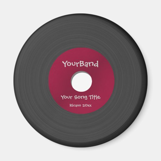 Benutzerdefinierter Datensatz Magnet (Vorne)