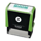 Benutzerdefinierter Datumsstempel Grün Permastempel (Produkt)
