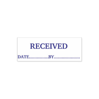 Benutzerdefinierter Datumsstempel ROT Permastempel