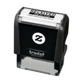 Benutzerdefinierter Datumsstempel Schwarz Permastempel (Produkt)