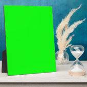 Benutzerdefinierter Designer für grüne Farbe Fotoplatte (Seite)