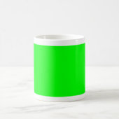 Benutzerdefinierter Designer für grüne Farbe Kaffeetasse (Mittel)
