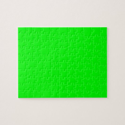 Benutzerdefinierter Designer für grüne Farbe Puzzle (Horizontal)
