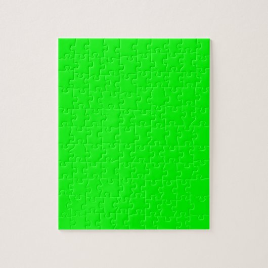 Benutzerdefinierter Designer für grüne Farbe Puzzle (Vertikal)