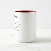 Benutzerdefinierter Difference Maker Becher, Werts Tasse (Zentrum)