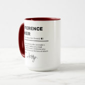 Benutzerdefinierter Difference Maker Becher, Werts Tasse (Vorderseite Links)