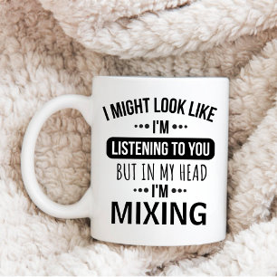 Benutzerdefinierter DJ, ICH KÖNNTE SO AUSSEHEN, AL Kaffeetasse