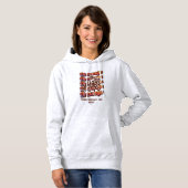 Benutzerdefinierter Dressurereignis- oder Ortsdate Hoodie (Vorne ganz)