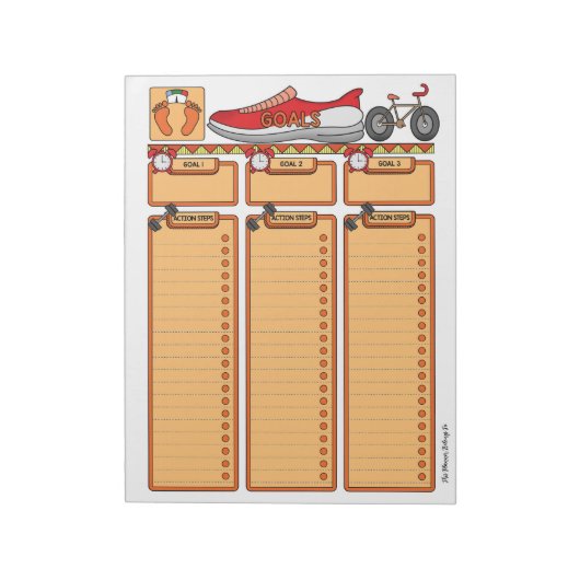 Benutzerdefinierter Editor für den Planer "Gesunde Notizblock (Rotiert)