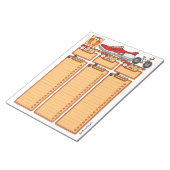 Benutzerdefinierter Editor für den Planer "Gesunde Notizblock (angewinkelt)