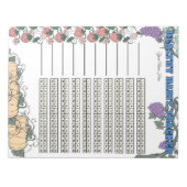 Benutzerdefinierter Editor für den Tracker "Gesund Notizblock (Vorderseite)