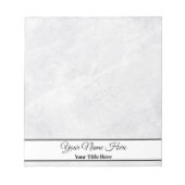 Benutzerdefinierter Editor für Marbella-Muster kle Notizblock (Vorderseite)