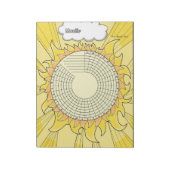 Benutzerdefinierter Editor für Sunshine Habit Trac Notizblock (Rotiert)