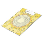 Benutzerdefinierter Editor für Sunshine Habit Trac Notizblock (angewinkelt)