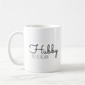 Benutzerdefinierter Ehegatte eines Partnerpaares + Kaffeetasse (Links)