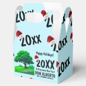 Benutzerdefinierter Eichenbaum-Logo-Baumzupfung-Fe Geschenkschachtel (Geöffnet)