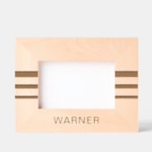 Benutzerdefinierter einfacher Eleganter moderner M Geätzte Rahmen (Vorderseite)