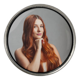 Benutzerdefinierter einfacher Golfballmarker mit F
