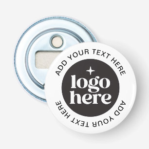 Benutzerdefinierter einfacher Text Geschäft Logo F Flaschenöffner