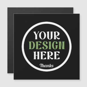 benutzerdefinierter, einzigartiger, eleganter und magneteinladung