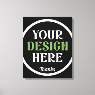 benutzerdefinierter, einzigartiger, schlanker und  leinwanddruck