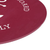 Benutzerdefinierter Empfang an Bord nautischer Ank Schneidebrett (Ecke)