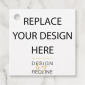 Benutzerdefinierter Entwurfsdruckdienst - Bevorzug Geschenkanhänger (Vorderseite)