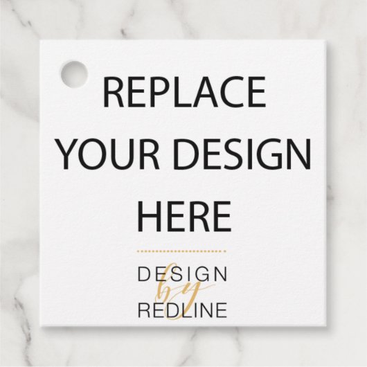 Benutzerdefinierter Entwurfsdruckdienst - Bevorzug Geschenkanhänger (Vorderseite)