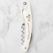 Benutzerdefinierter Erntedank-Korkenzieher-Weinöff Kellnermesser (Vorderseite)