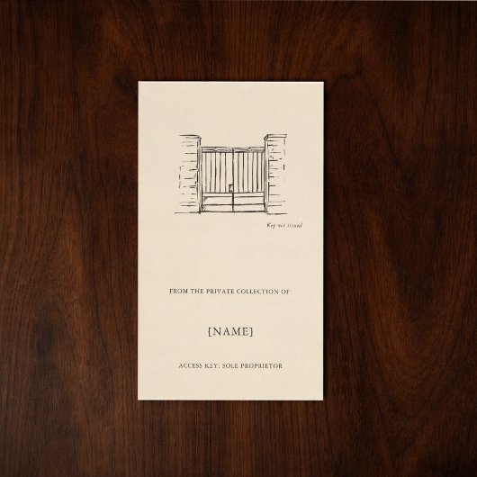 Benutzerdefinierter Ex Libris-Bookplate-Aufkleber  Rechteckiger Aufkleber