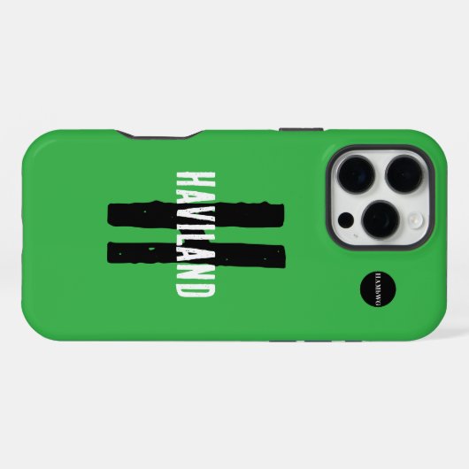 Benutzerdefinierter Fall für Handys HAMbWG iPhone Hülle (Rückseite (Horizontal))