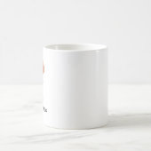 Benutzerdefinierter Fallschirm-Hasen-Becher mit Na Kaffeetasse (Mittel)