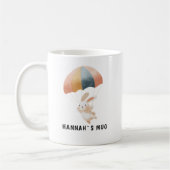 Benutzerdefinierter Fallschirm-Hasen-Becher mit Na Kaffeetasse (Links)