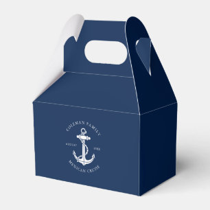 Benutzerdefinierter Familien-Kreuzfahrt-Trip-Boot- Geschenkschachtel