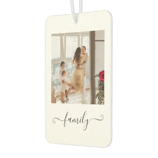Benutzerdefinierter Familienfoto-Erfischer Autolufterfrischer