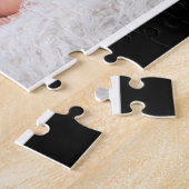 Benutzerdefinierter Familienname 5 FotoCollage Puzzle (Seite)