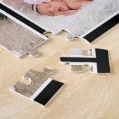 Benutzerdefinierter Familienname 8 FotoCollage Puzzle (Seite)