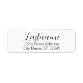 Benutzerdefinierter Familienname - Abagail Schrift (Vorne)