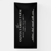 Benutzerdefinierter Familienname mit Markierung-Li Banner (Vertikal)