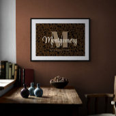 Benutzerdefinierter Familienname Neu signieren Ges Poster