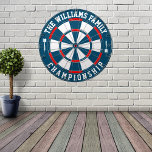 Benutzerdefinierter Familienname Personalisiert bl Dartscheibe<br><div class="desc">Fügen Sie Ihren Familiennamen hinzu,  und erstellen Sie ganz einfach Ihr personalisiertes Familienname-Dartboard. Klicken Sie auf die Schaltfläche PERSONALISIEREN,  um die Textfarbe oder die Farbe des Motherboards zu ändern.</div>