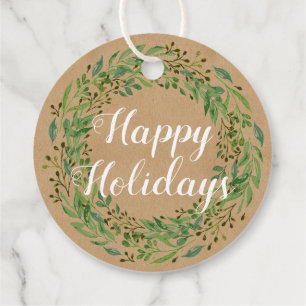 Benutzerdefinierter Familienname Wünschen und Wrea Geschenkanhänger