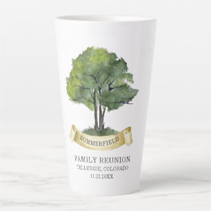 Benutzerdefinierter Familientreffen-Baumname-Anden Milchtasse