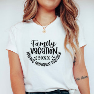 Benutzerdefinierter Familienurlaub; Gemeinsam Erin T-Shirt