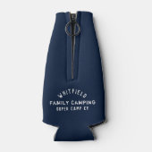 Benutzerdefinierter Familienurlaub Matching Campin Flaschenkühler (Rückseite)
