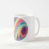 Benutzerdefinierter Fantasy-Kreis-Kunstbecher Kaffeetasse (VorderseiteRechts)