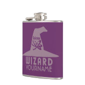 Benutzerdefinierter Farbflasche des Science Wizard Flachmann (Links)