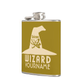 Benutzerdefinierter Farbflasche des Science Wizard Flachmann (Links)