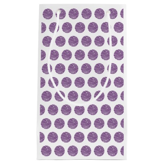 Benutzerdefinierter Farbgarn Kleine Geschenktüte (Vorderseite)