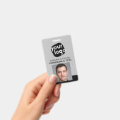 Benutzerdefinierter Farbname Logo hier Logo hinzuf Ausweis (Handheld)